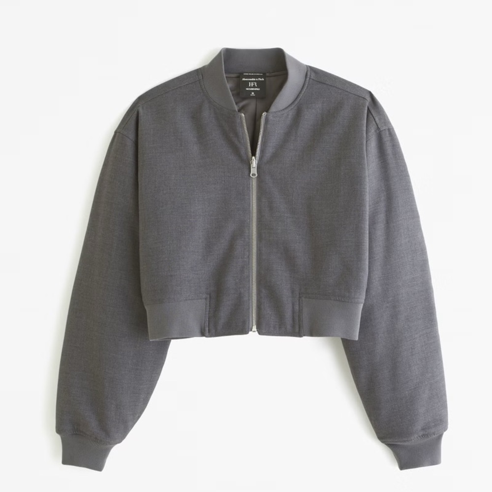 NWT Abercrombie & Fitch x HFR designer Nicole Benefield Bomber Jacket